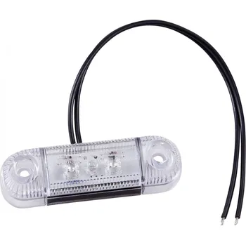 Přívěs k motorovému vozidlu SecoRüt obrysové světlo obrysová světla zboku 12 V, 24 V červená čiré sklo