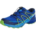 Salomon Speedcross J 392384 surf the web/cloisonné/green flash 34