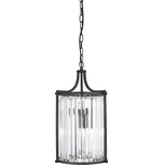 Searchlight 8092-2BK Victoria závěsné svítidlo E14 2 x 60W + Sada inteligentní žárovky E14 s dálkovým ovladačem - RGB, WiZ