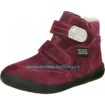 Dívčí obuv Jonap B5SV vínová 30