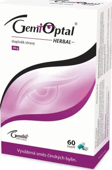 Přírodní produkt Gemini Gemioptal Herbal 60 cps.
