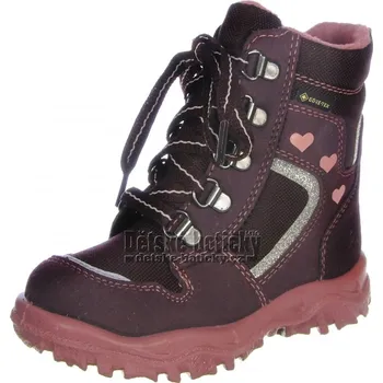 Chlapecká zimní obuv Superfit 1-000046-5000 Husky1 rot/rosa 23
