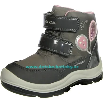 Chlapecké tenisky Geox B943WA 0FUHH C9002 dk.grey 24