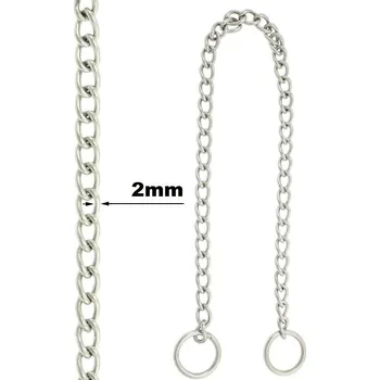 Obojek pro psa Hafani.cz Stahovací obojek jednořadý ø materiálu 2mm délka 45cm