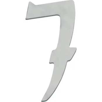 Domovní cedule Domovní číslo nerezové - 7
