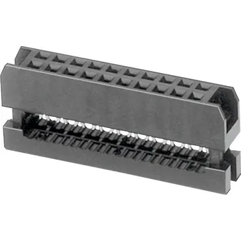 Elektrický konektor W a P Products 343-08-60-1 konektor pro ploché kabely Rastr (rozteč): 2 mm Počet pólů: 8 Počet řádků: 2 1 ks