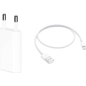 Nabíječka pro iPhone, iPad 5W adaptér s kabelem lightning Délka: 1m