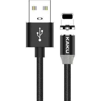 Datový kabel Nabíjecí kabel Magnetický kabel iPhone Lightning 3A 1m KAKU Hedong (KSC-306) černý