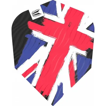 Příslušenství pro šipky Target letky Great Britain Flag Ten.X
