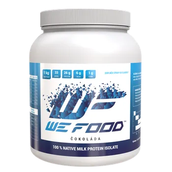 Protein WeFood 100% Nativní mléčný protein - ochucený + DigeZyme Příchuť: Čokoláda