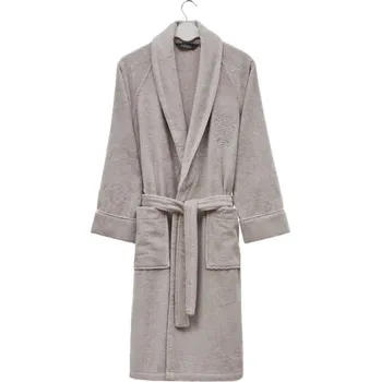 Pánský župan Soft Cotton Modalový župan DELUXE pro muže i ženy, Světle šedá, 420 g / m², Modal - 17% modal / 83% výběrová bavlna, Dlouhý - vel. XL