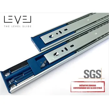 Zásuvkový kontejner Level celovýsuv s tlumením 550mm