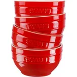 Staub Sada 4 keramických misek, Ø 12 cm, višeň 40511-541