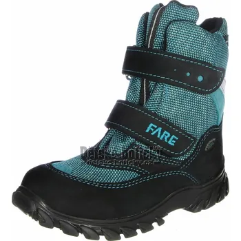 Chlapecká zimní obuv Fare 848209 tyrkys 27