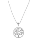 Beneto Stříbrný náhrdelník se stromem života AGS1137/47 (řetízek, přívěsek) + 2 měsíce na vrácení zboží