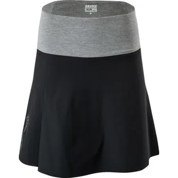 cyklistická sukně Silvini Salso WS1217 Black/Charcoal, XS