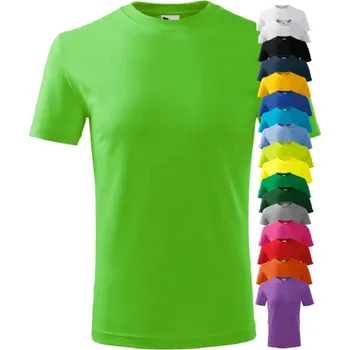 Triko dětské 100% bavlna krátký rukáv 160g/m2 BASIC Malfini