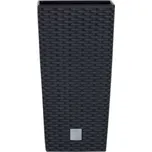 Květináč RATO SQUARE s vkladem 32,5 cm antracit