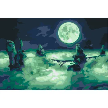 Malování podle čísel - Fantasy Velikost: 40x60cm, Rámování: Pouze srolované plátno