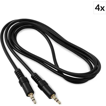 Příslušenství pro gramofon FrontStage 4x 3,5mm jack kabel, stereo, 1,5m (60001324)