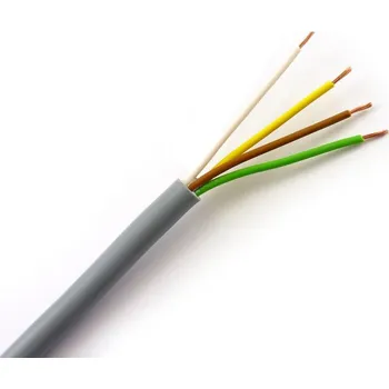 Příslušenství pro LED osvětlení Kabel RGB kulatý 4x0,50mm2 (LiYY), metráž