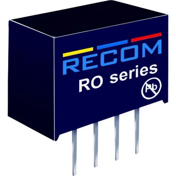 Měnič napětí RECOM RO-053.3S DC/DC měnič napětí do DPS 5 V/DC 12.6 V/DC 300 mA 1 W Počet výstupů: 1 x Obsah 1 ks
