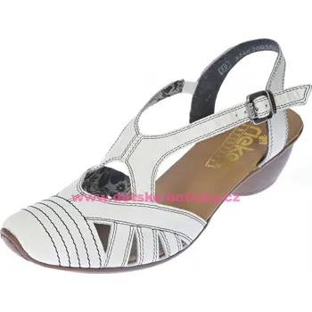 Dámské sandále Rieker 43743-80 weiss 38