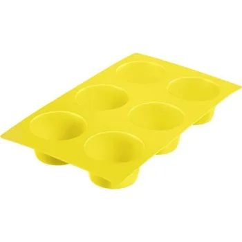 Westmark Silikonová forma na 6 muffin, žlutá