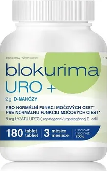 Přírodní produkt Biomedica Blokurima URO+ 180 tbl.