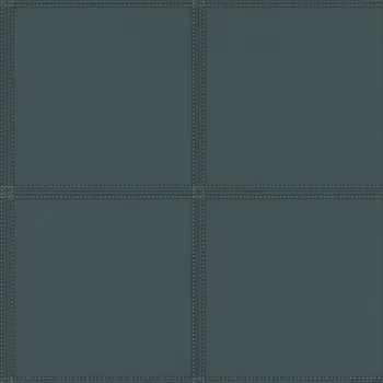 Tapeta Vliesová tapeta modrá imitace kůže 419054 / Vliesové tapety na zeď Club (0,53 x 10,05 m) Rasch