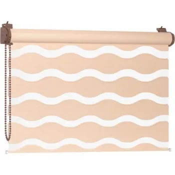 Roleta Roleta Den Noc bez vrtání WAVE - růžová