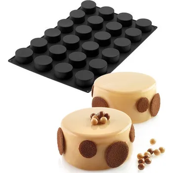 Nádoba na pečení Forma silikonová (24 ks válečky) prům. 7, v.3,5cm