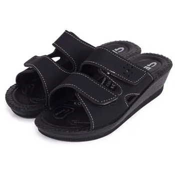 Dámské pantofle Vlnka Manufacture Dámské gelové nazouváky Milena černé