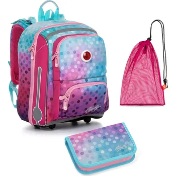 Školní batoh Topgal BEBE 20001 G SET MEDIUM