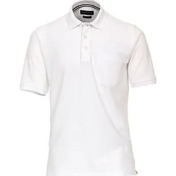 Pánské tričko Pánská polokošile Casa Moda 3XL - 6XL krátký rukáv bílá Casa Moda ODE-CAS-004370-000 - 6XL