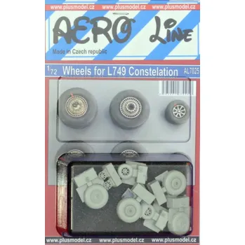 Plastikový model Plusmodel 1/72 Wheels for L749 Constelation