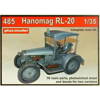 Plastikový model Plusmodel 1/35 Hanomag RL-20 (complete resin kit)