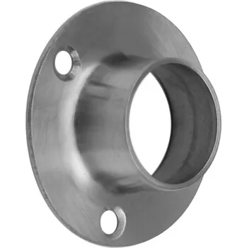 Věšák Onpira Nerezový držák šatní tyče kulatý / koncový Průměr: 19 mm, Model: A