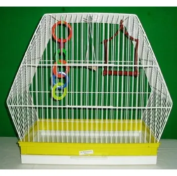 Pro ptáka Klec ptačí šestihranná 37,5x23,5x41