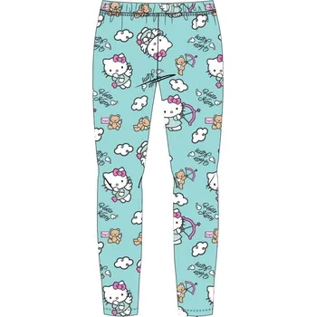 Dívčí legíny E PLUS M Dívčí legíny EplusM Hello Kity 52102212 - Tyrkys Velikost: 116