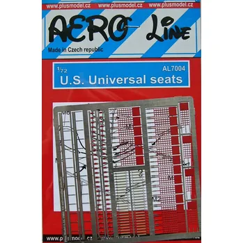 Plastikový model Plusmodel 1/72 U.S. Universal Seats