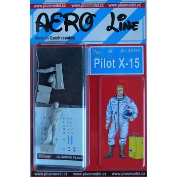 Plastikový model Plusmodel 1/48 Pilot X-15 incl. decals (1 fig.)