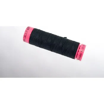 Galanterie Polyesterové riflové nitě v návinu 30 m 4000 - černá