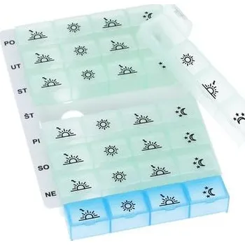 Zdravotnický materiál HomeLife dávkovač léků týdenní