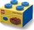 LEGO Stolní box 4 se zásuvkou, modrý
