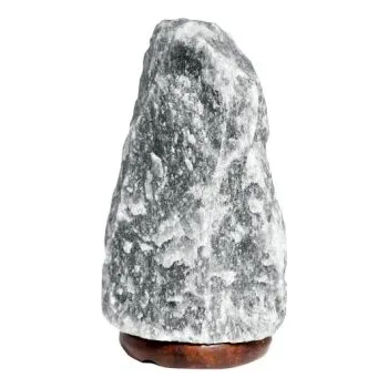 Solná lampa Aw. gifts Himalájská Solná Lampa s Podstavcem Šedá 1.5 - 2 kg