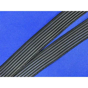 Textilní guma Pruženka silonová prošívací 25mm černá