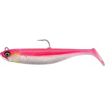 Rybářský háček 2ks - Gumová Nástraha Savage Gear Minnow Sinking 10cm 20gr Pink Pearl Silver