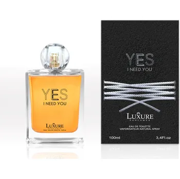 Pánský parfém Luxure YES I NEED YOU toaletní voda pro muže 100 ml
