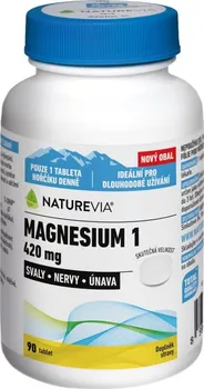 Swiss NatureVia Magnesium 1 420 mg 90 tbl.